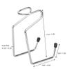 ANKROYU Shaving Brush Stand, Iron Alloy Shave Bowl Holder, Shock Resistance Shaving Holder Stand, Shaving Tool Rack, Shaving Tool Organizer for Men view 4
