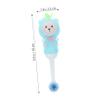 Healvian Boys and Girls Toothbrush for Toddlers Soft Bristle Cute Bear Shape Silicone Manual Toothbrush Set 2Pcs for Daily Use and Giving view 3