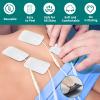 28PCS Tens Electrodes Replacement Pads Self Adhesive TENS Machine Pads 50x50mmx20pcs,50x100mmx8pcs,Used to Relieve Muscle Pain, Back and Joint Pain, Compatible with Most TENS Machines view 2