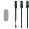 2-in-1 Nasal Hair Cutter,2024 New Nostril Hair Remover Tool, Double Sided Nose Hair Knife, Portable Manual 360 Rotating Nose Hair Trimmer with Ear Picker for Women Men (Dark Green, 3 PCS) view 1