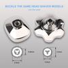 7 Magnetic Replacement Blades for ROSSIFUR Lovcoyo Gisaae Bazivve ElectriBrite Freebird Grooming Kensen Head Shaver Replacement Heads(silver7Magnetic) view 4
