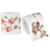 Christmas Toilet Paper 2 Rolls Santa Claus Printed Christmas Toilet Roll Funny Merry Xmas Toilet Paper Bulk for Bathroom Decor Stocking Stuffers Party Favors Xmas Decor view 1