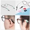 Healvian 10pairs Glasses Retainers Ear Hooks Silicone Holders Non-slip Ear Pads for Sports Comfortable Fit for Hiking view 4