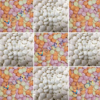 Assorted Fruit, Mint flavoured Dragees sweets Bag (2kg, Mixed)