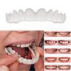 Wttfc 2 Pairs False Teeth, Instant Veneers Dentures, Bright Smile Clip on Veneers Top and Bottom,Whitening Cosmetic Clip in Veneers Teeth,Fake Teeth for Men Women with Bad Teeth view 4