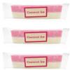 Set of 3 Coconut Ice Bars (130g Each) - Classic Sweet Treat with Creamy Coconut Flavor - Packed by Black Nore Gifts view 1