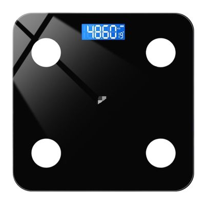 AMYSTY Bathroom Scale Scales for Body Weight Body Fat Scale Digital Weight Scale Bathroom Smart Weighing Fat Scale Household Weighing Scale Weight Scale(Black)