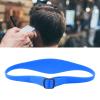 ANKROYU Neckline Shaving Template, Silicone Hair Trimming Guide, Lightweight Curved Silicone Haircut Band, Adjustable Haircut Band for Adults (Blue) view 4