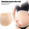 YJFEDCC Flat Silicone Fake Belly, 3~10 Months Artificial Silicone Prosthetic Belly, Realistic Soft Belly Role-Playing Prosthetic Belly,2 to 4 months view 4