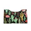 Cactus and Cacti Pattern Tissue Box Cover, Tissue Box Holder, Facial Box Cover for Storage on Bathroom Vanity, Countertop, Bedroom Dresser view 2