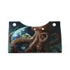 Octopus with Earth Tissue Box Cover, Tissue Box Holder for Tabletop Desk, Decorative Box Covers, Accessories for Home Car Office view 2
