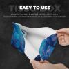 Blue Jellyfish Facial Tissue Holder Tissue Box Cover, Tissue Box Holder for Bathroom, Desks, Car, Vanity, Night Stands view 3