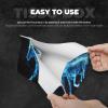 Blue Running Horse Tissue Box Cover Tissue Box Holder Tissue Box Dispenser for Facial Tissue, Napkins, Dryer Sheets view 3