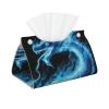 Blue Fire Dragon Facial Tissue Holder Tissue Box Cover, Tissue Box Holder for Bathroom, Desks, Car, Vanity, Night Stands view 1