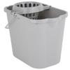 12L Mop Bucket & Wringer Multi Surface Plastic Bucket With Handle Floor Cleaning Tool 2.6 Gallons view 1