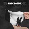 Black and White Animals Tissue Box Cover, Tissue Box Holder for Tabletop Desk, Decorative Box Covers, Accessories for Home Car Office view 3