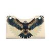 Eagle with Wings Spread Tissue Box Cover, PVC Leather Tissue Box Holder Napkins Box Covers for Home/Office/Car Decoration view 2