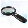 ORFOFE Magnifying Glass Light Handheld Magnifier Led Lights Reading Magnifier for Seniors Jewelry Repair Tool Reading and Hobbyists view 2