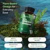 Vegan Omega 3 Supplement - 2000mg per Serving - 90 Softgels - 45 Days Supply - Derived from Algal Oil - 2 Softgels a Day - DHA and EPA-Rich Oil - Omega-3 Nutritional Supplements view 2