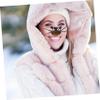 BCOATH Reusable Knitting Nose Cover Winter Nose Warmer Cute Adorable Design for Cold Weather Protection view 2