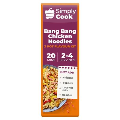Simply Cook Bang Bang Chicken Noodles Recipe Kit 45g