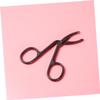 Beatifufu Eyebrow Tweezers 3pcs Stainless Steel Black with Slanted Tip for Precise Facial and Eyebrow Hair Removal Suitable for Daily Beauty Use view 4