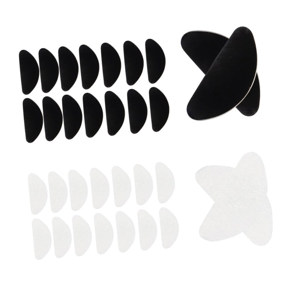 Anneome 16pairs Comfy Glasses Grip Silica Nose Pads for Glasses and Sunglasses