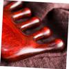 BCOATH Ergonomic Wooden Massage Comb Comfortable Massaging Tool for Scalp and Hair Health Safe Rounded Teeth Design for Relaxation and Hair view 2