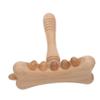 Gogogmee Gua Sha Stick Massage Hammer Wooden Manual Massage Stick for Neck and Back Muscle Scraper Tool Portable Lymphatic Massager view 1