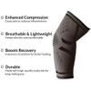 360 RELIEF Elbow Support for Men, Women, Kids, 2 Pack Compression Elbow Sleeve for Tennis, Golfers, Sports, Fitness, Gym, Weightlifting, Large, Black + Laundry Bag view 4