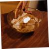 PAMINGONO Plant Fibre Moisture Absorber Sheets 100pcs 5cm round Desiccant Discs Food-grade Drying Sheets for Sealing Jars Biscuit and Chip Storage Household Moisture Control view 2