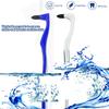 4PCS Tartar Remover Tooth Stain Eraser, Teeth Polishing/Cleaning Kit Removes Plaque & Impurities (White & Blue view 3