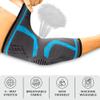 360 RELIEF Elbow Support for Men, Women, Kids, 2 Pack Compression Elbow Sleeve for Tennis, Golfers, Sports, Fitness, Gym, Weightlifting, Small, Blue + Laundry Bag view 2