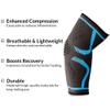 360 RELIEF Elbow Support for Men, Women, Kids, 2 Pack Compression Elbow Sleeve for Tennis, Golfers, Sports, Fitness, Gym, Weightlifting, Small, Blue + Laundry Bag view 4