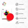 DPatch Cover Patches for Freestyle Libre 2 - Our cgm Sensor Patches are Waterproof, Unique Non-Stick Centre, Breathable, Long-Lasting Adhesion for Your Libre 2 Sensor - 20 Pack - Heart Shape view 2
