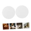 LALADEFIEE Food-grade Plant Fiber Desiccant Sheets 5cm Coated Drying Slices for Food Jar Moisture Absorption 100pcs, Sealing Jar Desiccant for Tea Leaves and Kitchen Storage view 2