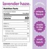 HipStirs Lavender Haze Syrup - Real Ingredients are in our Luxurious Lavender Syrup for Drinks - Using Natural Flavoring to keep your Cocktails Non-GMO, Gluten Free & Vegan (8 oz) view 2