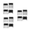 Beaupretty 12pcs Professional Clipper Guide for Precise Trimming for Home Salon Use Includes Locator and Styling Tools view 1