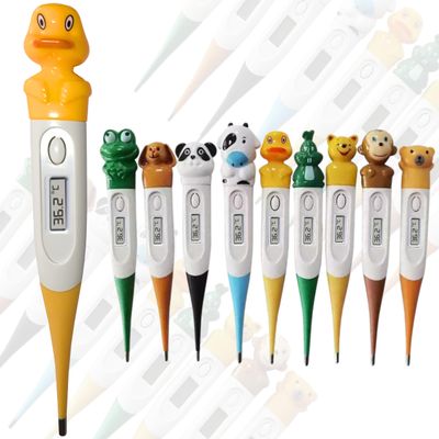 TradeProvider Digital Thermometers - Cute Cartoon Animal Panda Duck Cow Bear Frog Designs for Babies, Kids & Adults