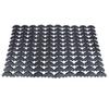 120Pcs Rubber Sole Heel PU Heel Savers Toe Plates Tap Shoe Repairing Accessories DIY Glue on Shoe Repair Pads, Black view 1