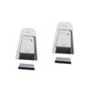 Healvian 2pcs Desktop Dustpan and Mini Broom Practical Household Multifunctional Cleaning for Home Office Grayish view 1