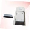 Healvian 2pcs Desktop Dustpan and Mini Broom Practical Household Multifunctional Cleaning for Home Office Grayish view 3