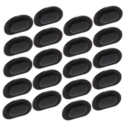 Anneome 40pcs Glasses Repair Nose Pads Eyeglasses Nose Cushion Pads Non Slip Glasses Grips Includes for Eyeglass Repair Kit