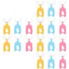 Healeved 18pcs Boys and Girls Toothbrush U Shaped Designed Handheld Toothbrushes for Boy Girl Tooth Cleaning at Home Super Soft Random Color view 1