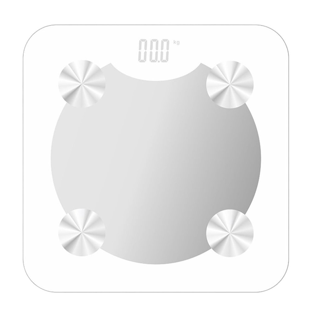 AMYSTY Bathroom Scale Scales for Body Weight Scales For Body Weight Body Fat Scale Smart Scale Digital Bathroom Weight Scale Weighing Scale Weight Scale(White)