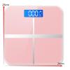 AMYSTY Bathroom Scale Scales for Body Weight Digital Smart Bathroom Scale Household Electronic Scale Weight Scale Body Scale Weighing Scale Weight Scale(Silver) view 2