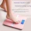 AMYSTY Bathroom Scale Scales for Body Weight Digital Smart Bathroom Scale Household Electronic Scale Weight Scale Body Scale Weighing Scale Weight Scale(Silver) view 4