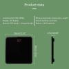 AMYSTY Bathroom Scale Scales for Body Weight Weight Scale Digital Body Bathroom Scale LED Display For Fat Scale Household Weighing Scale Weight Scale view 2