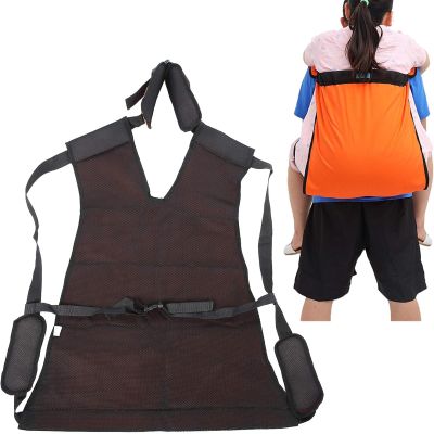 SXTYFBB Patient Lift Sling, Cotton Waterproof Carrier Transferring Belt Stairs Wheelchair Lift Sling Handicap Lift Assist for Elderly (Size : M)