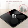 AMYSTY Bathroom Scale Scales for Body Weight Digital Body Weight Bathroom Scale Adult Health Weighing Electronic Scales With LCD Display Weighing Scale Weight Scale(Black) view 4